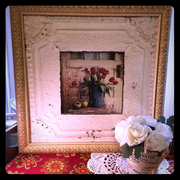 Cristin Atria signed framed Art work